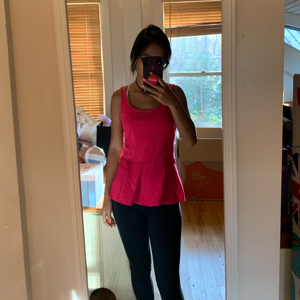 Express Bright Pink Top